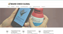 Desktop Screenshot of brandcheckglobal.com